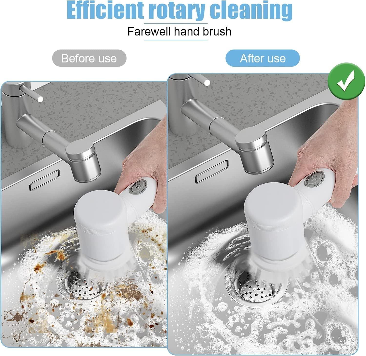 Electric Cleaning and Scrubbing Brush